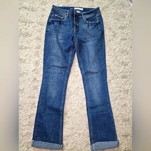 Esr 1946 Women's Blue Curvy Jeans, 4